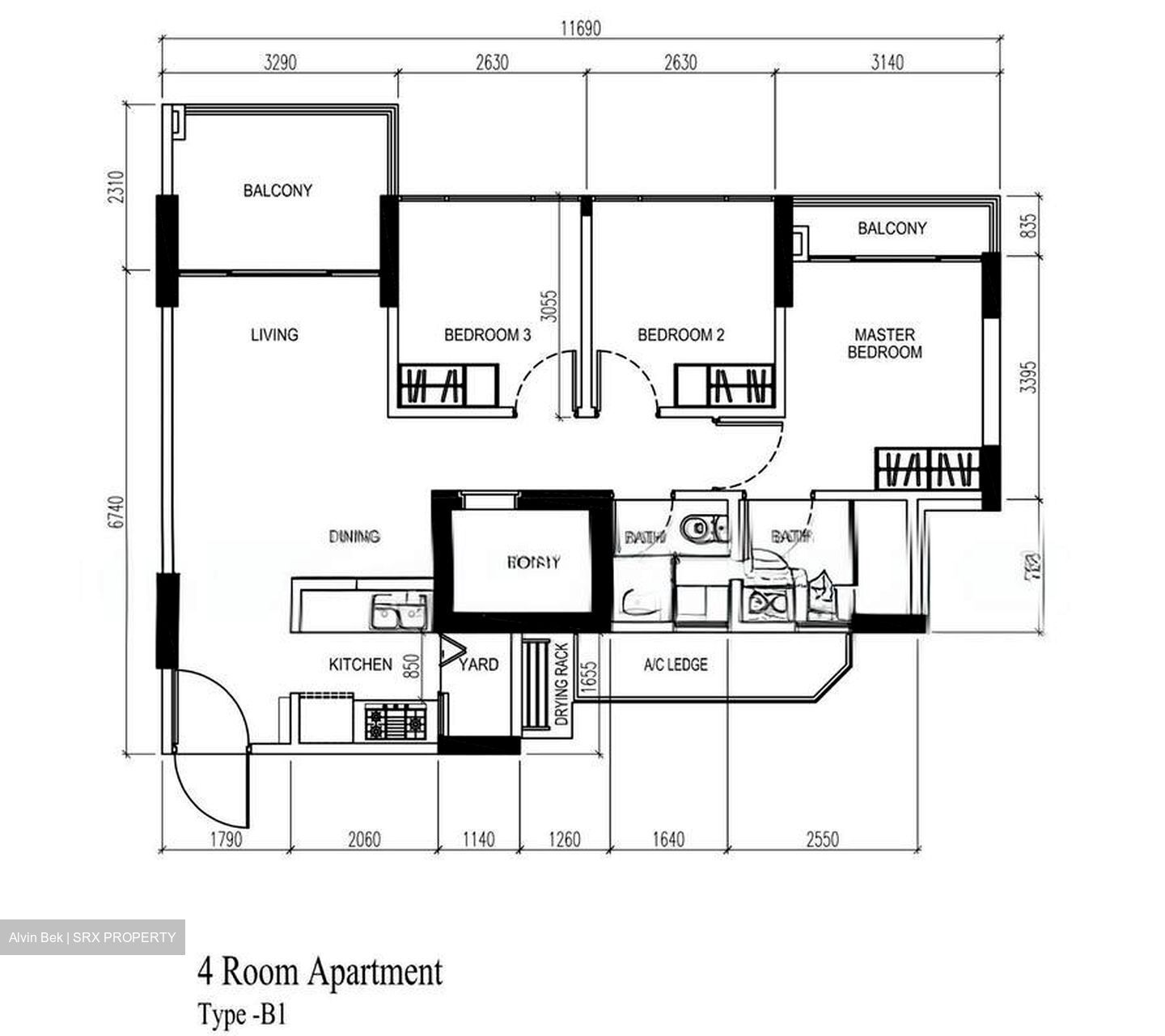 Blk 519B Centrale 8 At Tampines (Tampines), HDB 4 Rooms #497982411